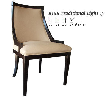 traditional light chair
